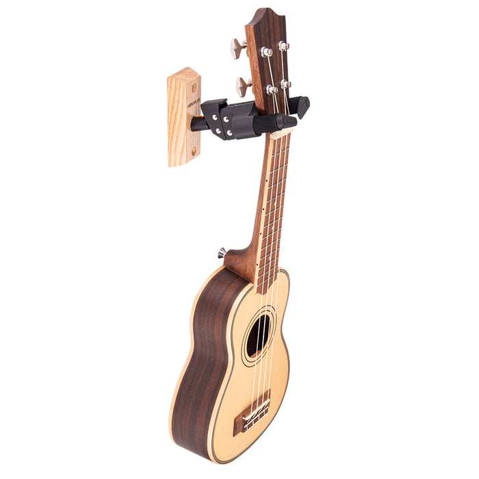 Hercules Ukulele Wandhalter mit Ukulele