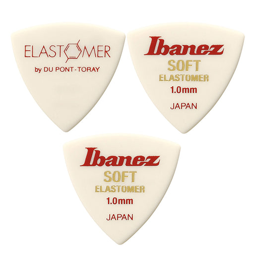 Ibanez Elastomer Pick 3er Pack (Soft 1,0mm)