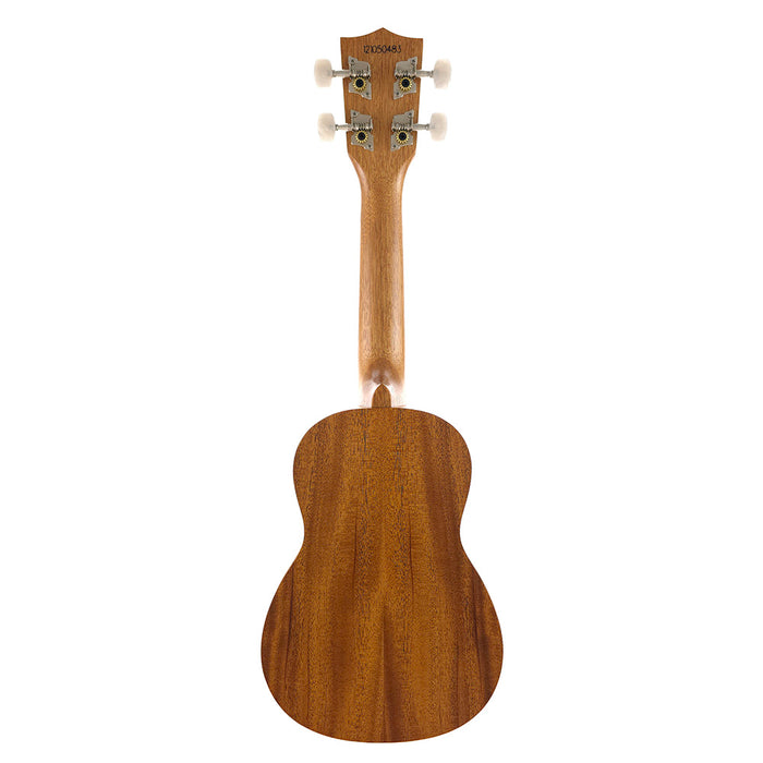 Kala Satin Mahogany Sopran Einsteiger-Set (KA-15S BNDL) Rückseite