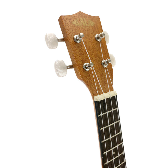 Kala Satin Mahogany Sopran Einsteiger-Set (KA-15S BNDL) Kopfplatte
