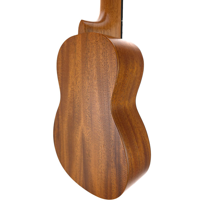 Kala Satin Mahogany Sopran Einsteiger-Set (KA-15S BNDL) hinten rechts