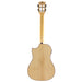 Kala All Solid Flame Maple Bariton Ukulele #123090191 Rückseite