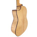 Kala All Solid Flame Maple Bariton Ukulele #123090191 hinten rechts