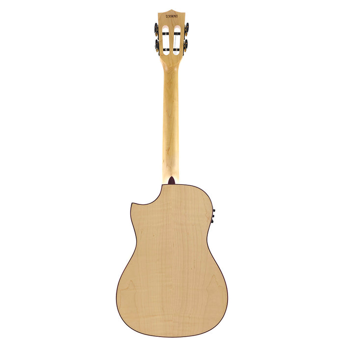 Kala All Solid Flame Maple Bariton Ukulele
