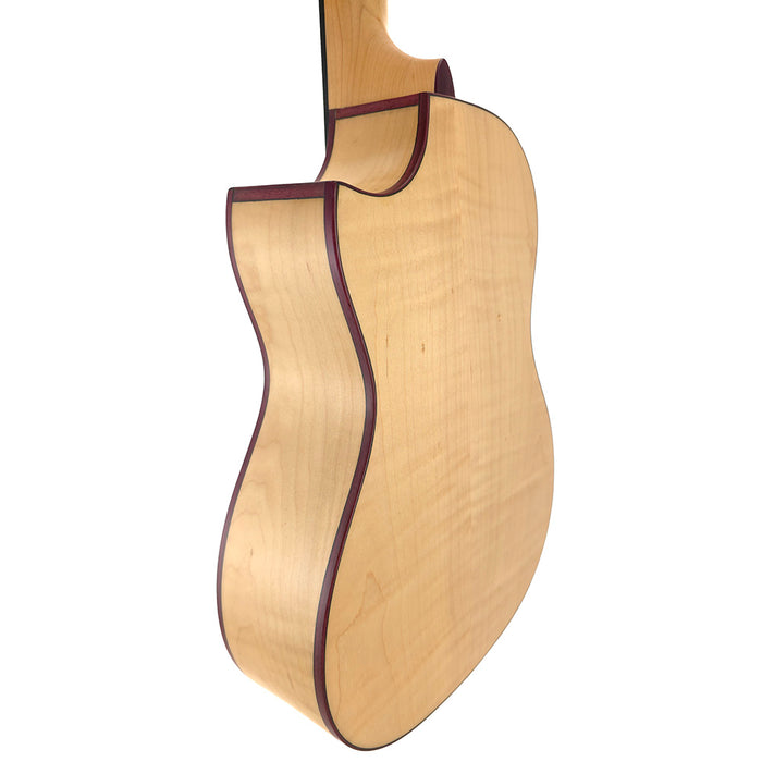 Kala All Solid Flame Maple Bariton Ukulele