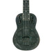 Kala Antique Copper Tenor Resonator Ukulele mit Tonabnehmer Decke