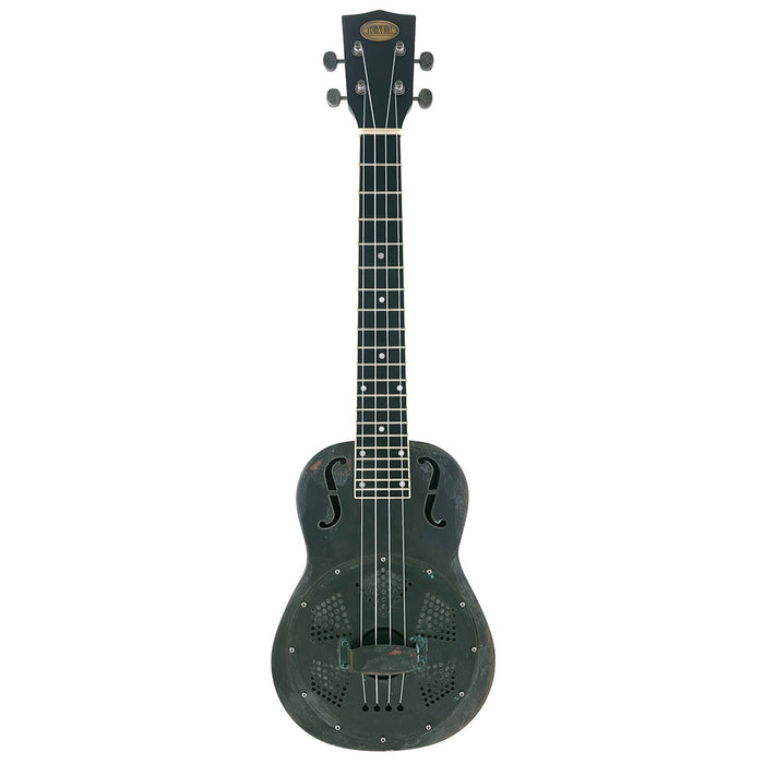 Kala Antique Copper Tenor Resonator Ukulele mit Tonabnehmer