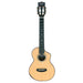 Kala Contour Deluxe All Solid Gloss Spruce Rosewood Tenor Ukulele #2606102