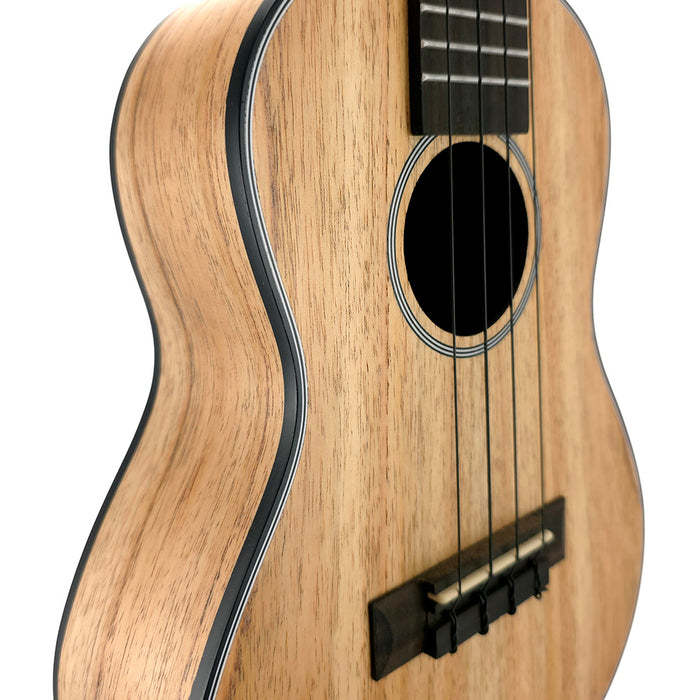 Kala Cape Lilac Mahogany Konzert Ukulele Detail