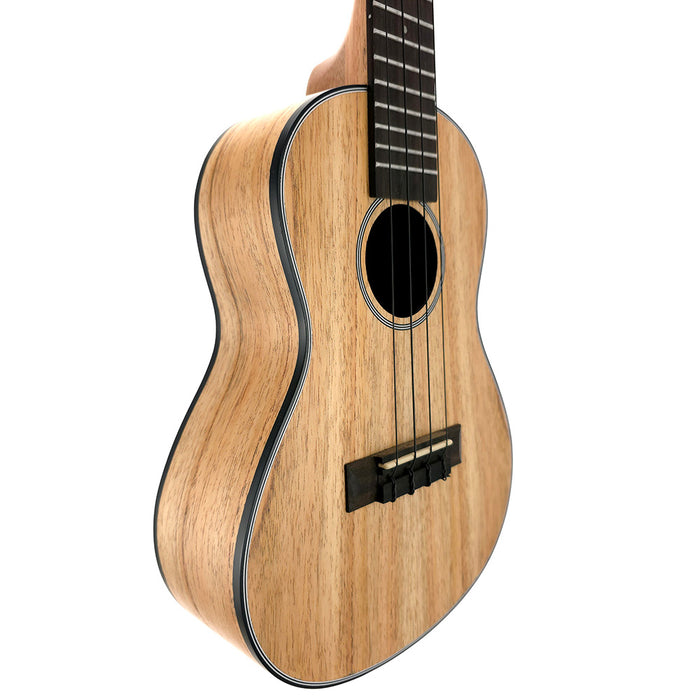 Kala Cape Lilac Mahogany Konzert Ukulele links