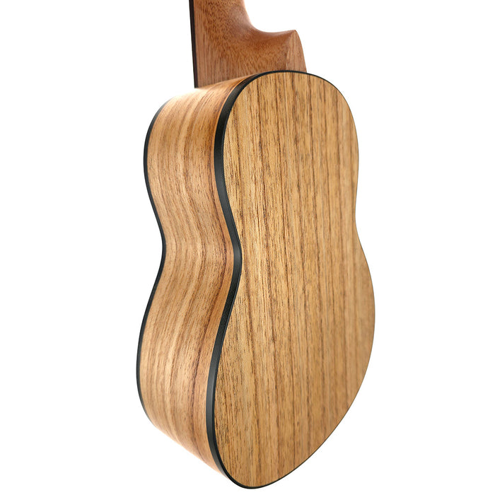 Kala Cape Lilac Mahogany Sopran Ukulele hinten links