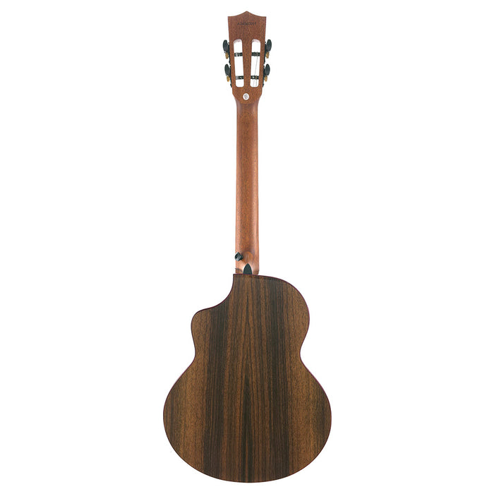Kala Contour Series All Solid Gloss Spruce Rosewood Bariton Ukulele B-Ware
