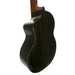 Kala Contour Deluxe All Solid Gloss Spruce Rosewood Tenor Ukulele hinten links