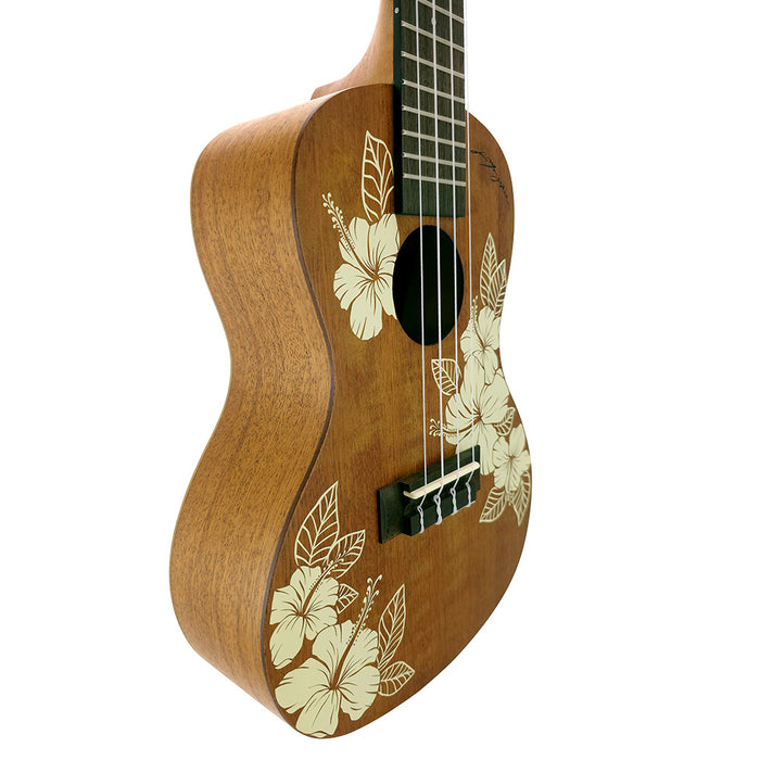 Kala Voyage Series Hibiscus Konzert Ukulele B-Ware #126010151