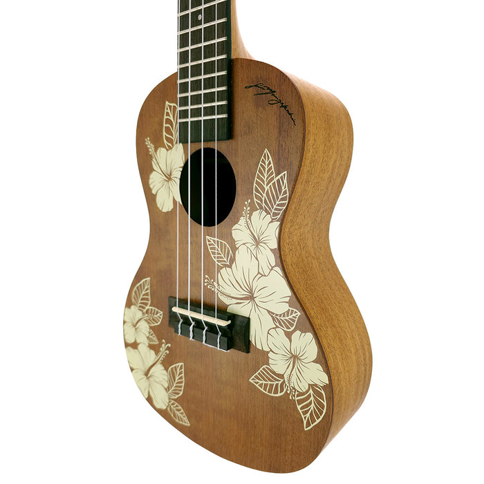 Kala Voyage Series Hibiscus Konzert Ukulele B-Ware #126010151