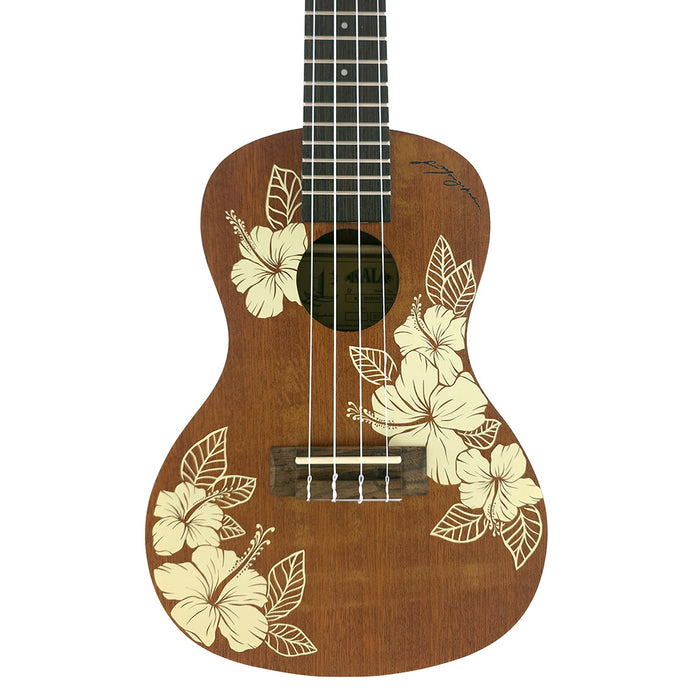 Kala Voyage Series Hibiscus Konzert Ukulele B-Ware