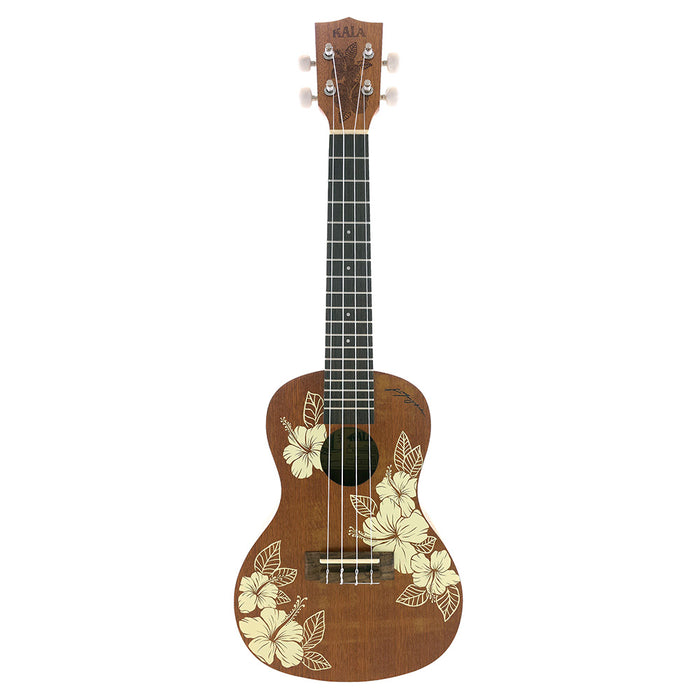 Kala Voyage Series Hibiscus Konzert Ukulele B-Ware