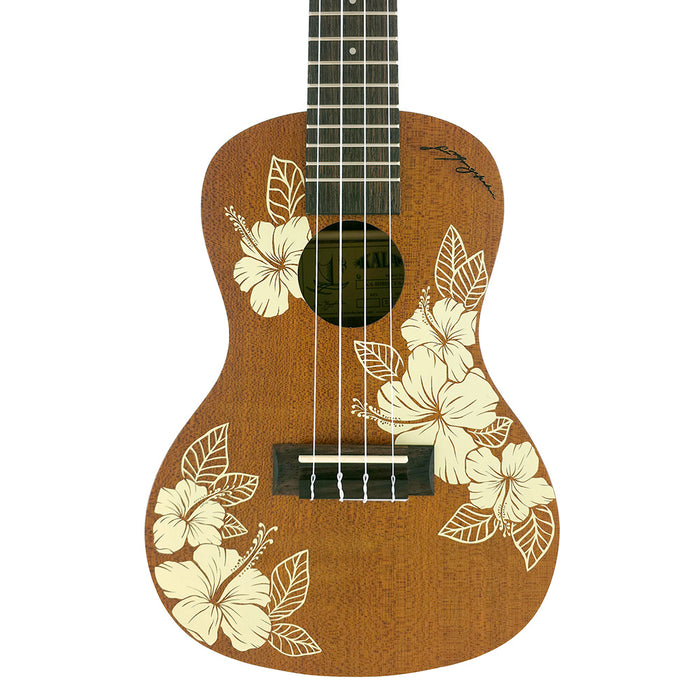 Kala Voyage Series Hibiscus Konzert Ukulele B-Ware #126010187