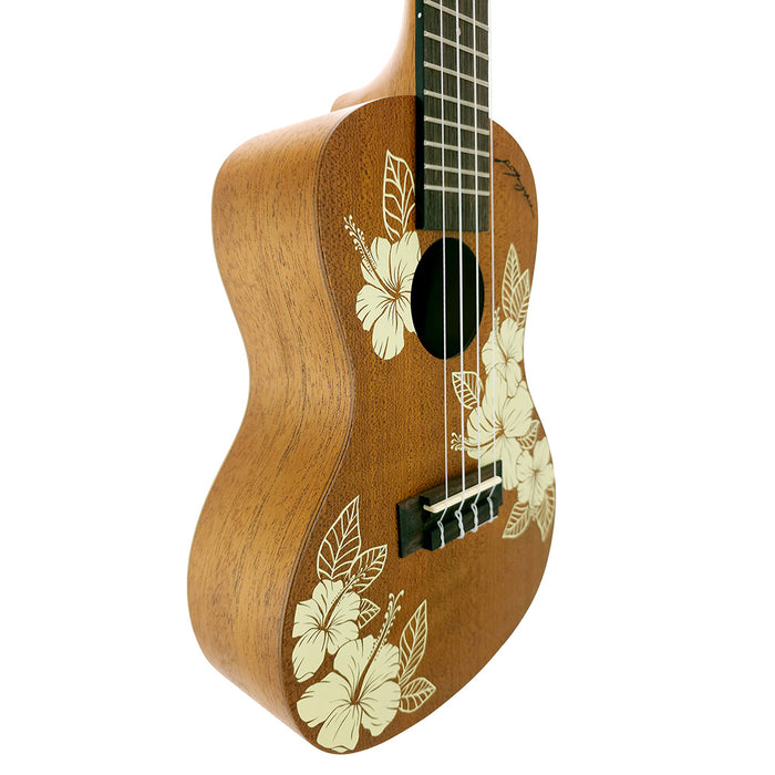 Kala Voyage Series Hibiscus Konzert Ukulele B-Ware #126010187