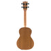 James Hill Signature All Solid Mahogany Konzert Ukulele mit Tonabnehmer Rückseite