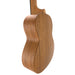 James Hill Signature All Solid Mahogany Konzert Ukulele mit Tonabnehmer hinten links