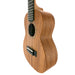 James Hill Signature All Solid Mahogany Konzert Ukulele mit Tonabnehmer rechts