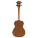 James Hill Signature Solid Top Mahogany Konzert Ukulele Rückseite