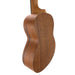James Hill Signature Solid Top Mahogany Konzert Ukulele hinten links