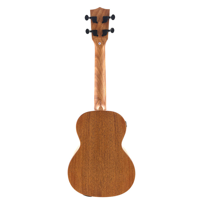 James Hill Signature All Solid Mahogany Konzert Ukulele mit Tonabnehmer B-Ware Rückseite