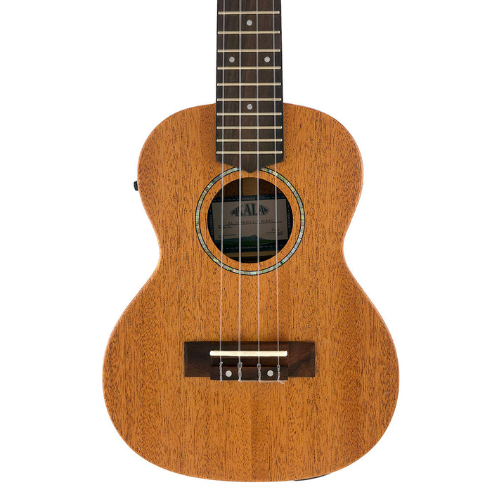 James Hill Signature All Solid Mahogany Konzert Ukulele mit Tonabnehmer B-Ware Decke