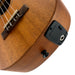 James Hill Signature All Solid Mahogany Konzert Ukulele mit Tonabnehmer B-Ware Tonabnehmer