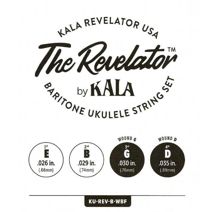 Kala Revelator Saiten für Bariton
