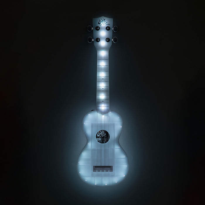 Kala Light Tone Sopran Ukulele Weiß