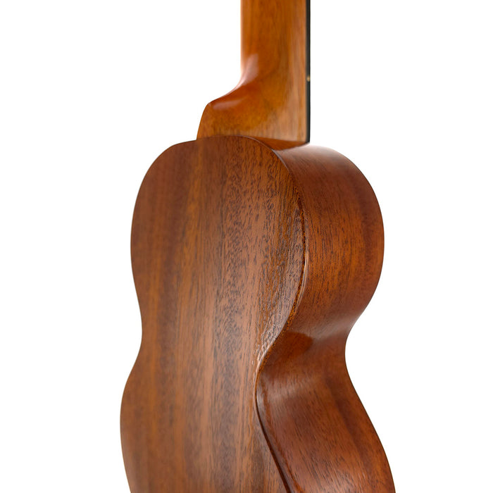 Kala Pan Pacific All Solid Mahogany Figure 8 Soprano Ukulele Rückseite