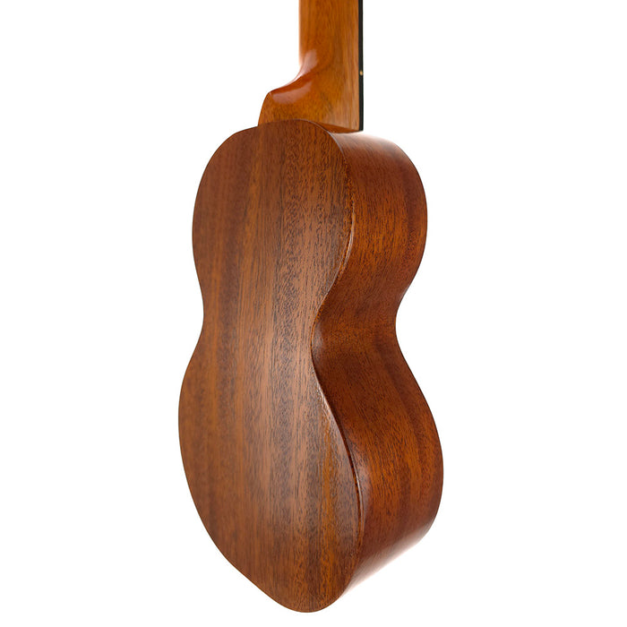 Kala Pan Pacific All Solid Mahogany Figure 8 Soprano Ukulele hinten rechts