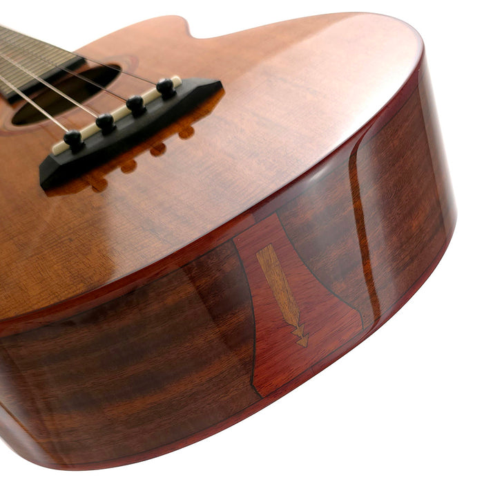Kala Acacia Poi Pounder Tenor Ukulele #126020043 Poi Pounder Detail