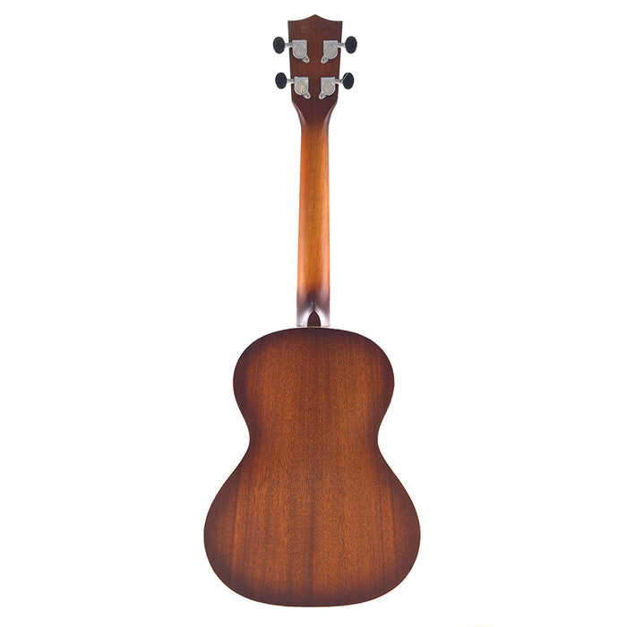 Kala Sunburst Brass Resonator Tenor Ukulele Rückseite