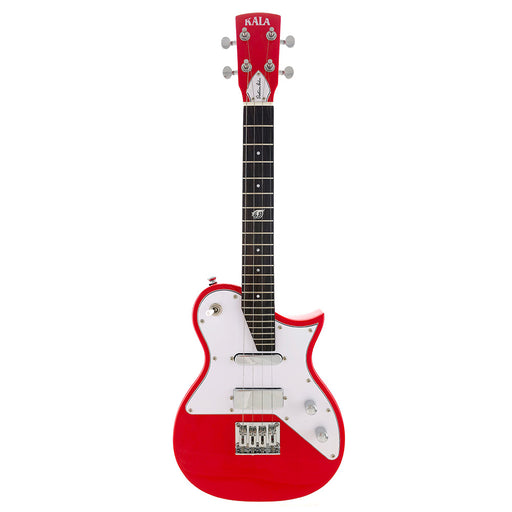 Kala Revelator Electric Owl Solid Body Tenor Ukulele Retro Red