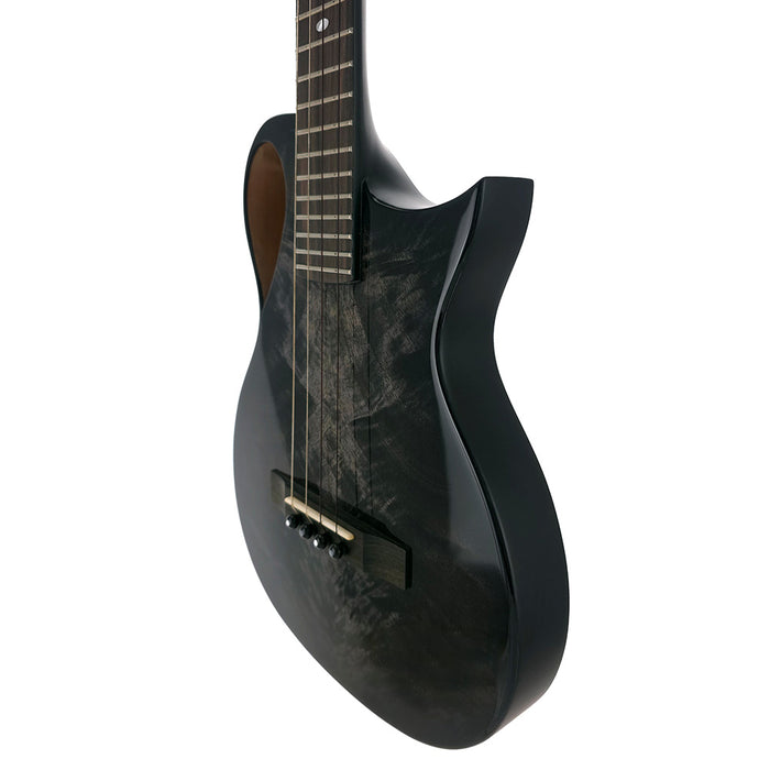 Kala Revelator Nautilus Horizon Black Night Mango Tenor Ukulele #9250907333
