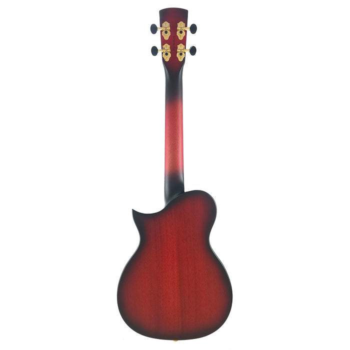 Kala Revelator Nautilus Horizon Red Glow Mango Tenor Ukulele #925090761