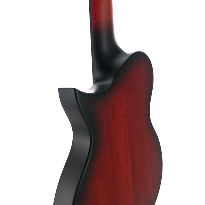 Kala Revelator Nautilus Horizon Red Glow Mango Tenor Ukulele #925090761