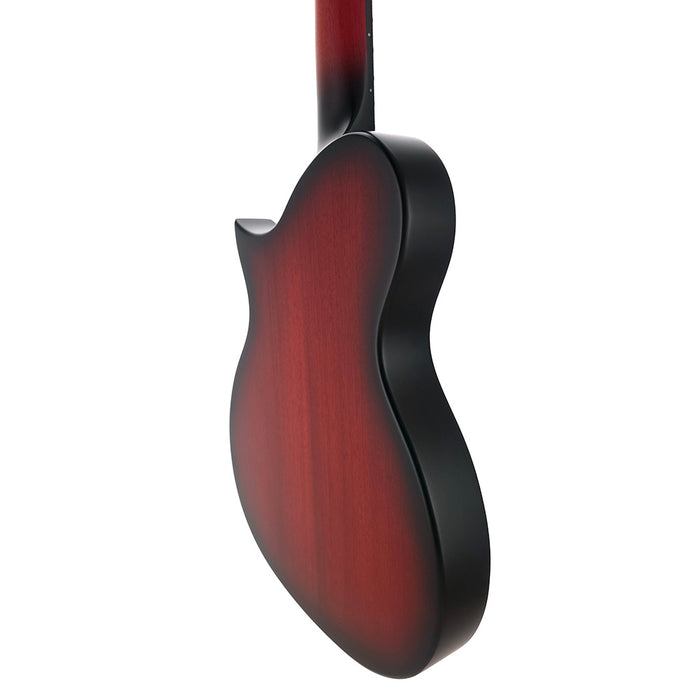 Kala Revelator Nautilus Horizon Red Glow Mango Tenor Ukulele #925090761