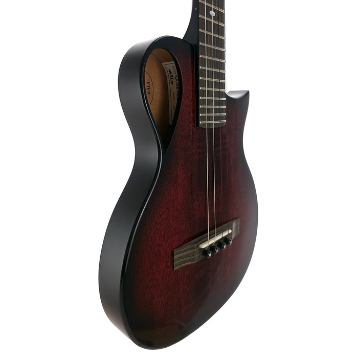 Kala Revelator Nautilus Horizon Red Glow Mango Tenor Ukulele #925090761