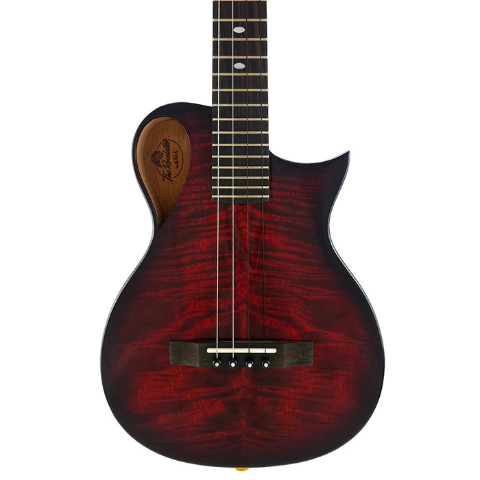 Kala Revelator Nautilus Horizon Red Glow Mango Tenor Ukulele #926051032 Decke