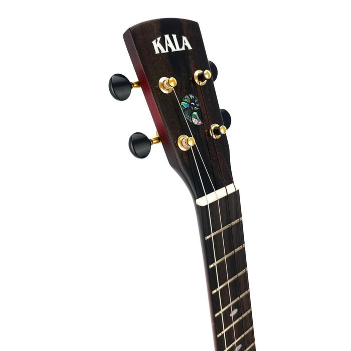 Kala Revelator Nautilus Horizon Red Glow Mango Tenor Ukulele #926051032 Kopfplatte