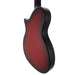 Kala Revelator Nautilus Horizon Red Glow Mango Tenor Ukulele #926051032 hinten rechts