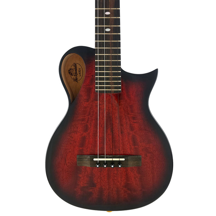 Kala Revelator Nautilus Horizon Red Glow Mango Tenor Ukulele #926051037 Decke