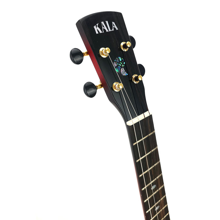 Kala Revelator Nautilus Horizon Red Glow Mango Tenor Ukulele #926051037 Kopfplatte