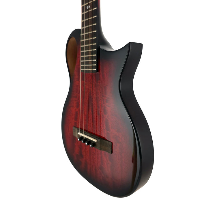 Kala Revelator Nautilus Horizon Red Glow Mango Tenor Ukulele #926051037 rechts