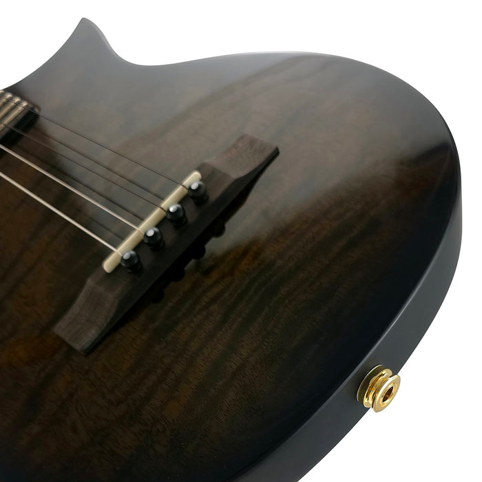 Kala Revelator Nautilus Horizon Amber Waves Mango Tenor Ukulele #926051055 Tonabnehmer